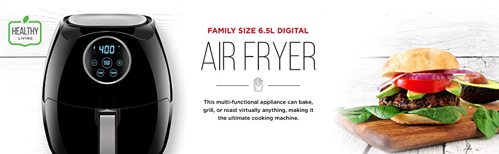 Chefman 6.5 Liter Space Saving Air Fryer